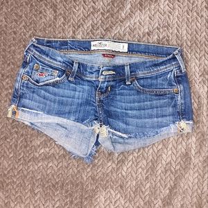 Hollister Jean Shorts Stretch Low Rise